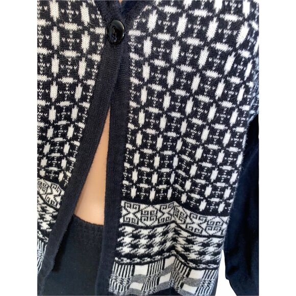 Crystal Kobe One Button Cardigan Large - Picture 4 of 5